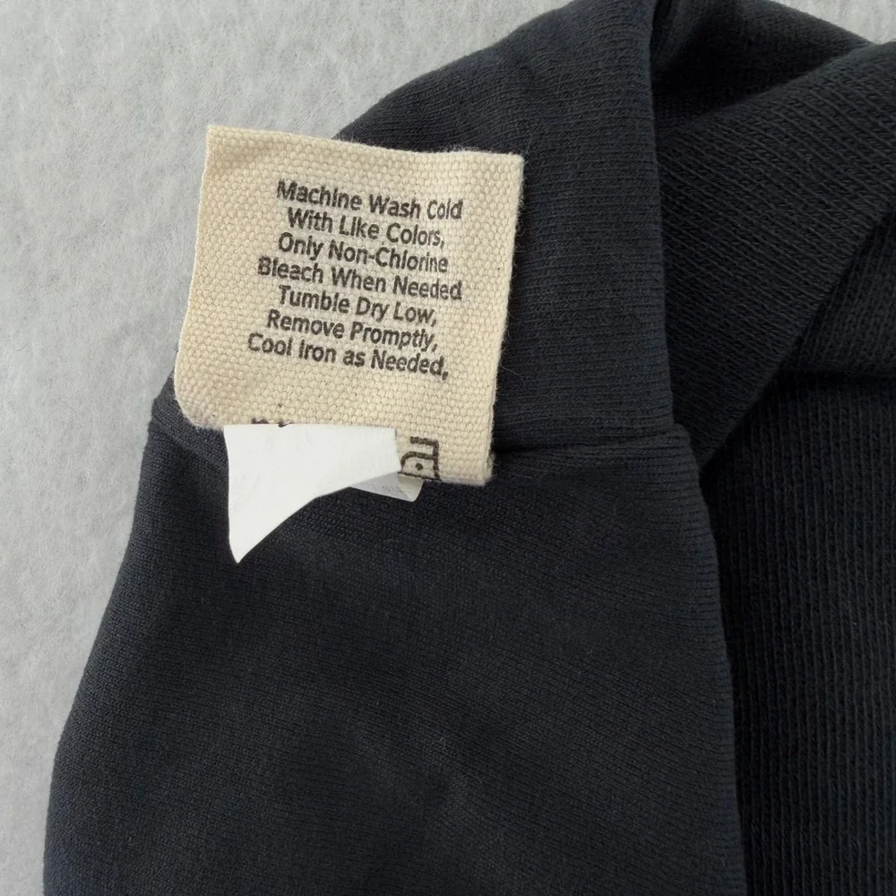 Grey State Funnel Neck Neck Warmer Blackwash Cotton O/S NWT